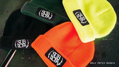 Subrosa Bold Patch Beanie