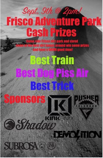 Frisco Bike Park Dirt Jam!