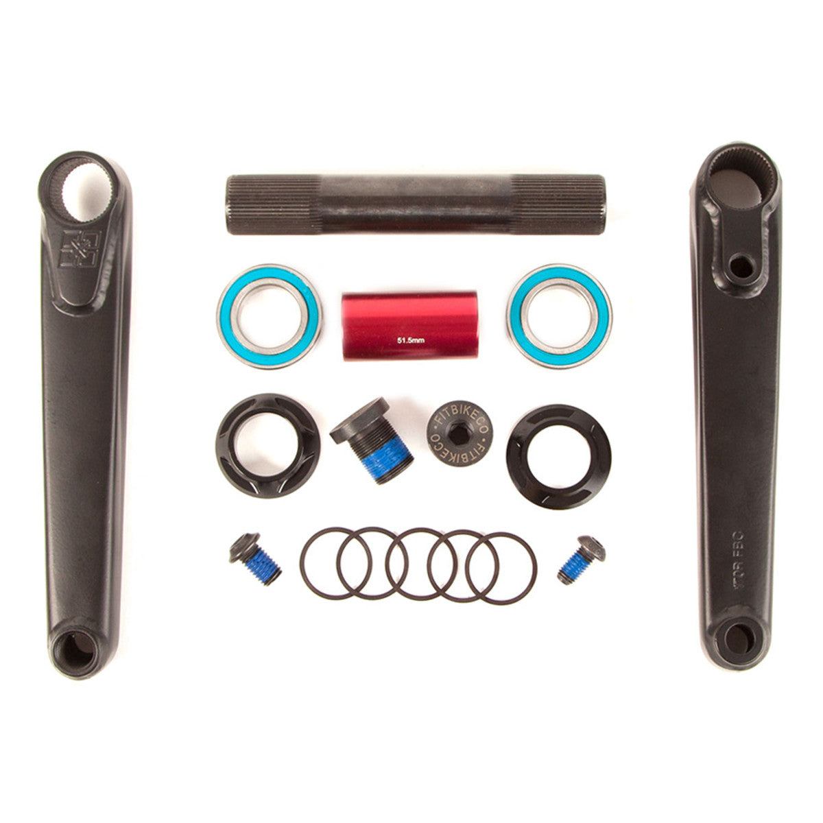 Fit Blunt Cranks 24mm Cranks
