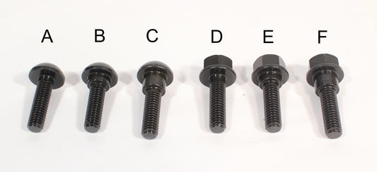 Profile Hub Bolts - Button  Head/17mm Hex - Chromoly