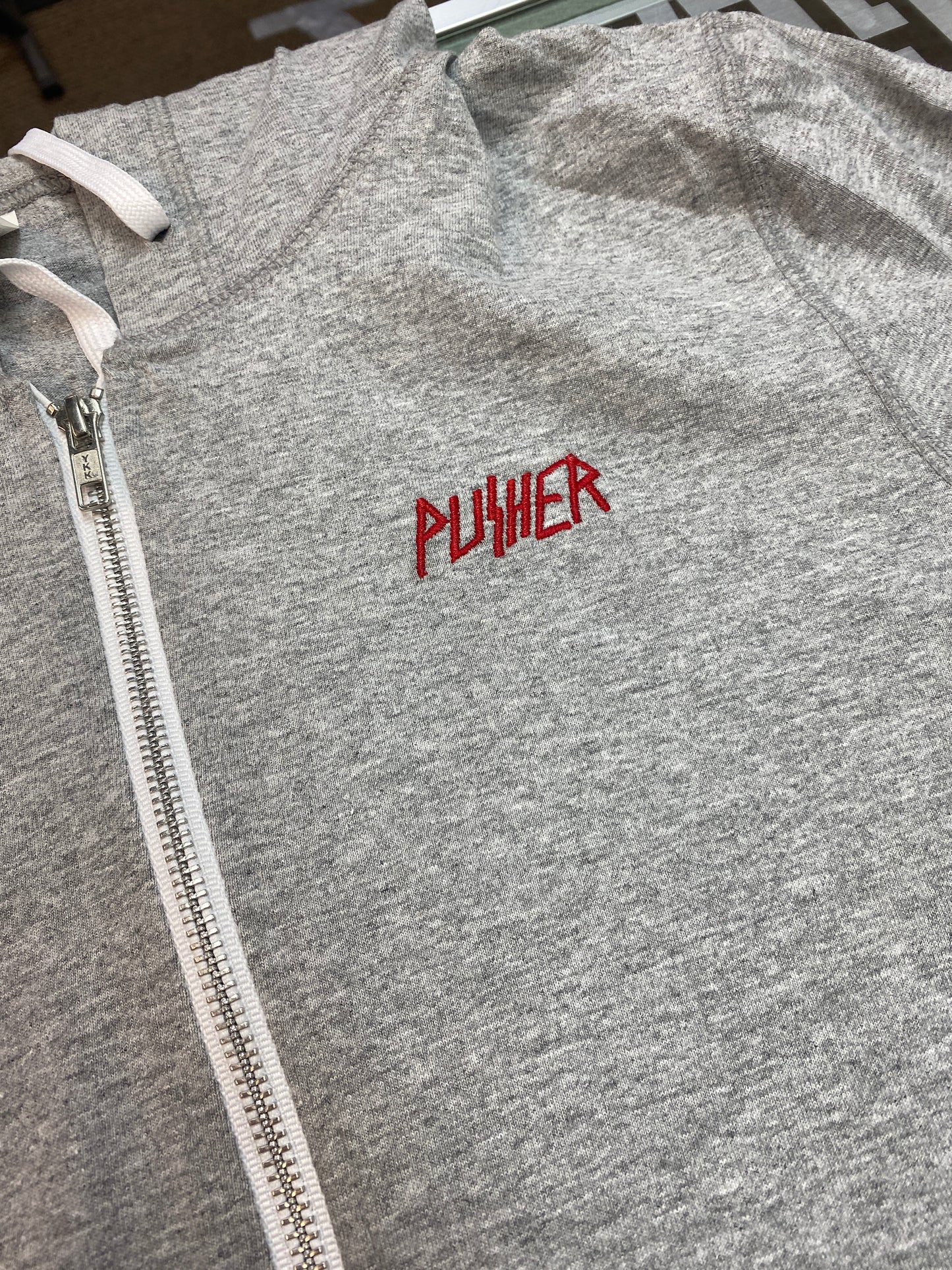Pusher Small Logo Hoodies
