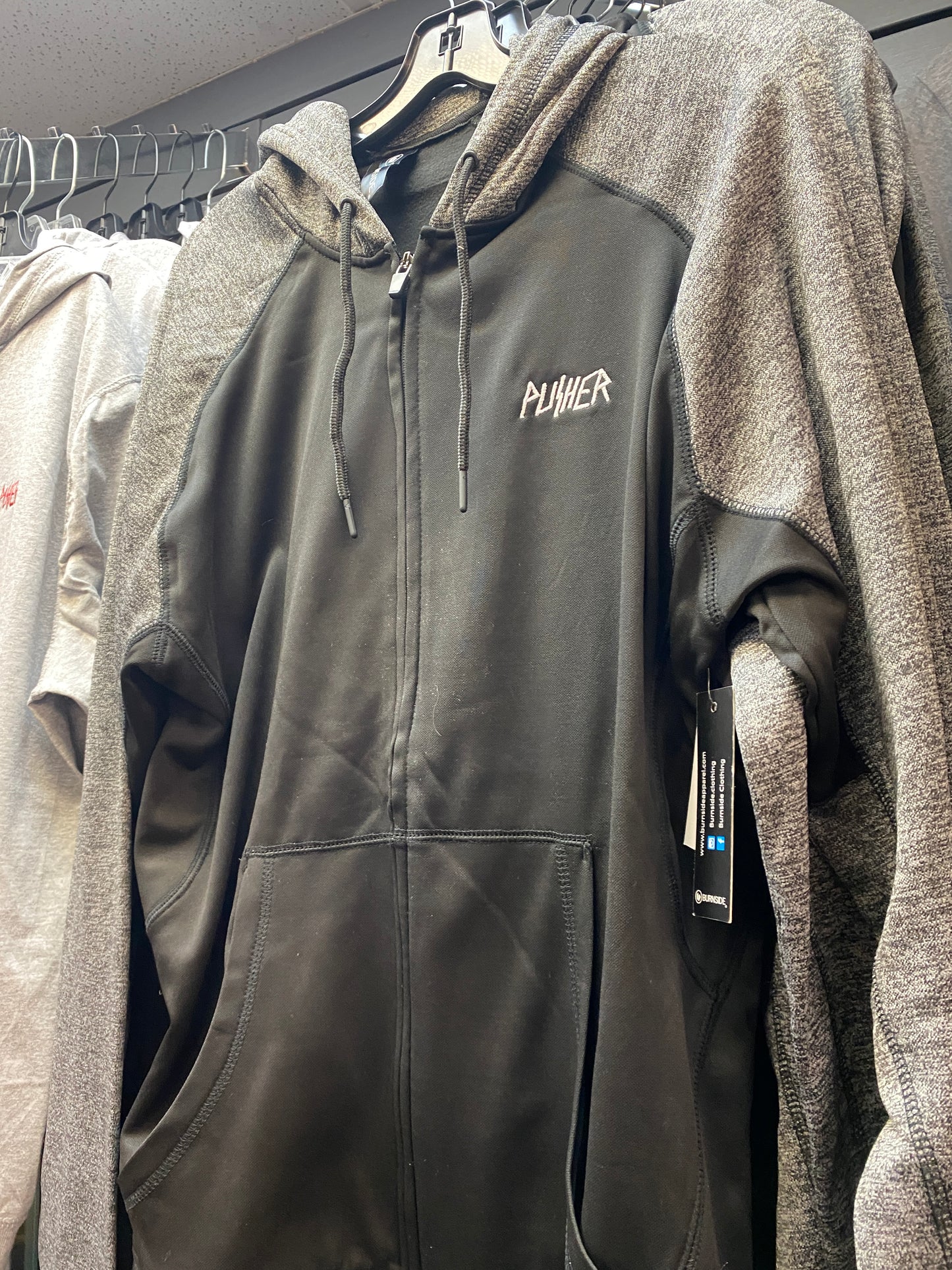 Pusher Small Logo Hoodies