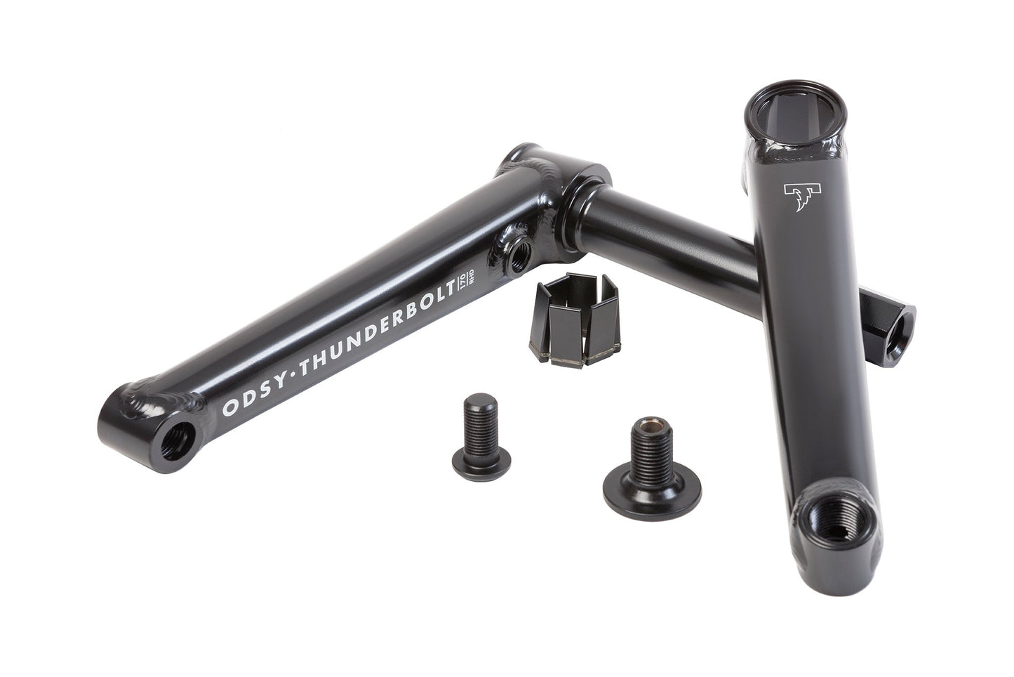 Odyssey Thunderbolt Cranks (Rust Proof Black)
