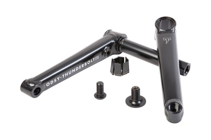 Odyssey Thunderbolt Cranks (Rust Proof Black)