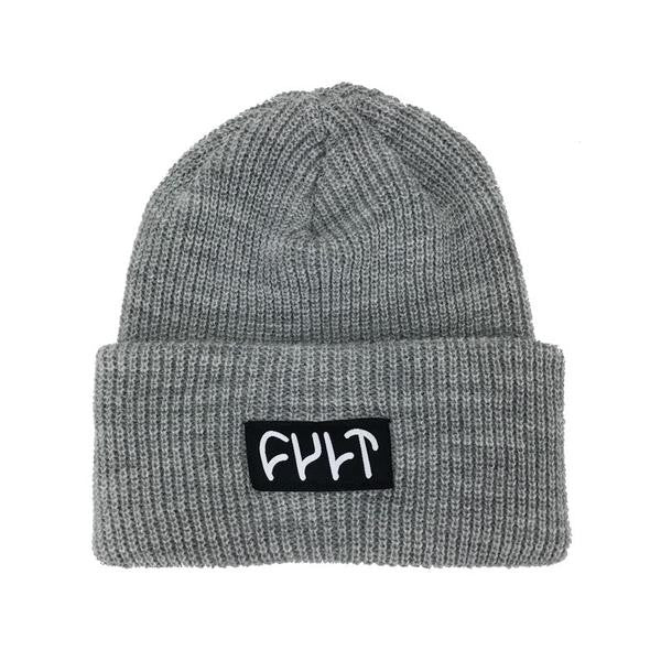 buddix Logo Beanie greyニット帽 FANTASTICS ニットキャップ